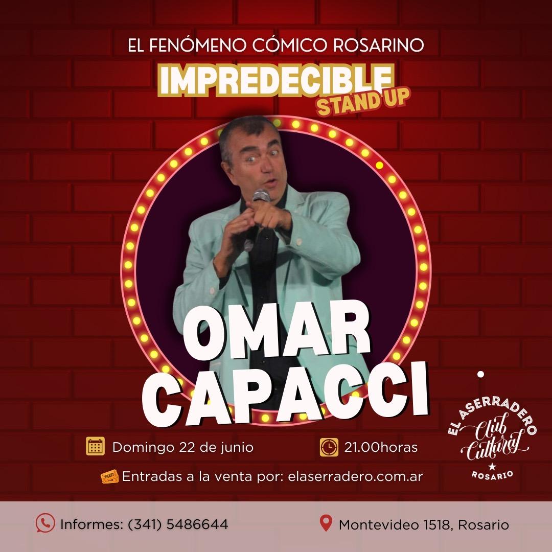 Omar Capacci  presenta Impredecible 