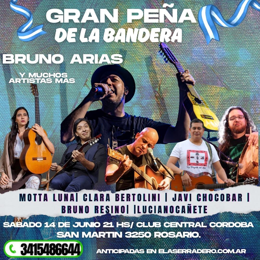 Peña de la Bandera con Bruno Arias 
