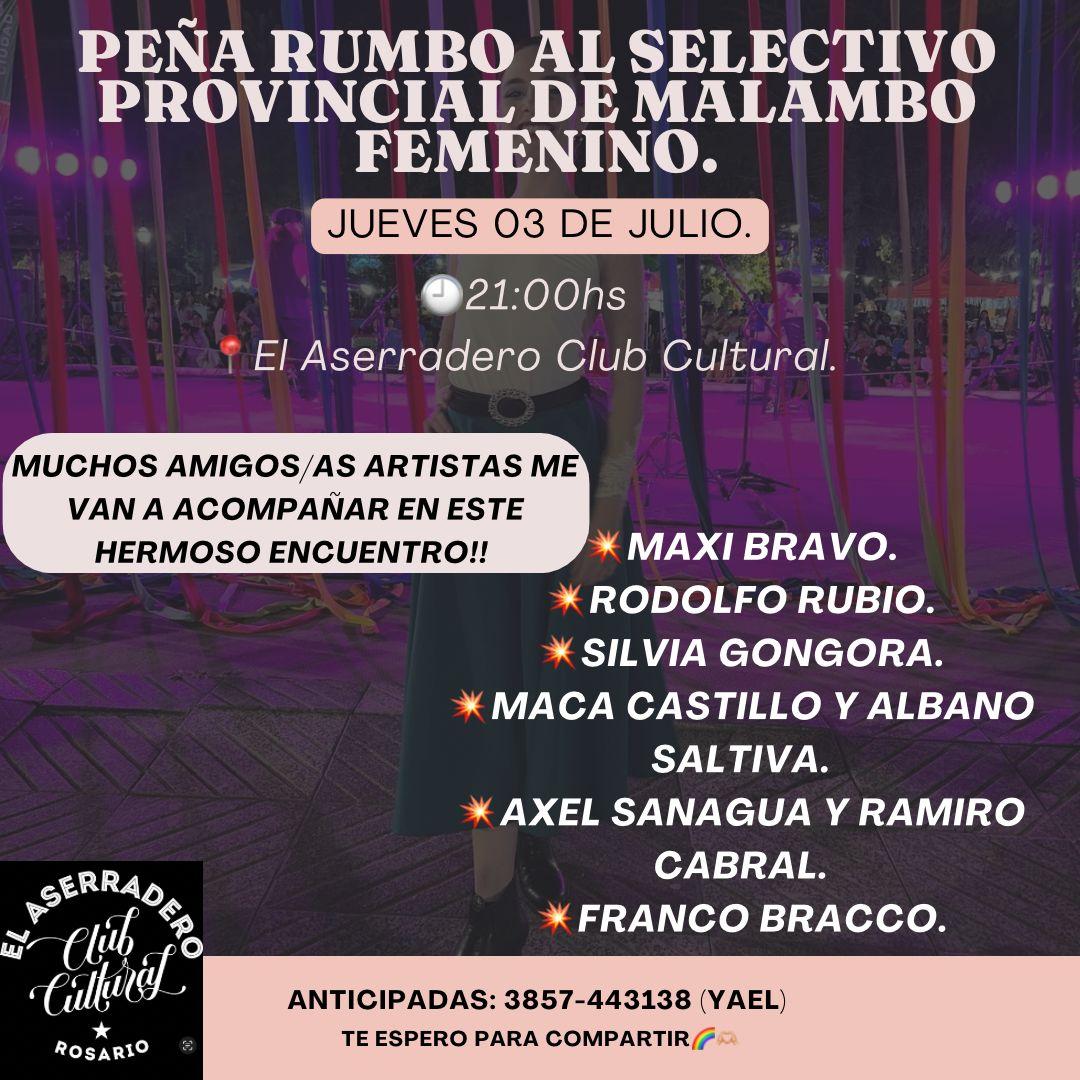 Peña Folklorica de Malambo Femenino