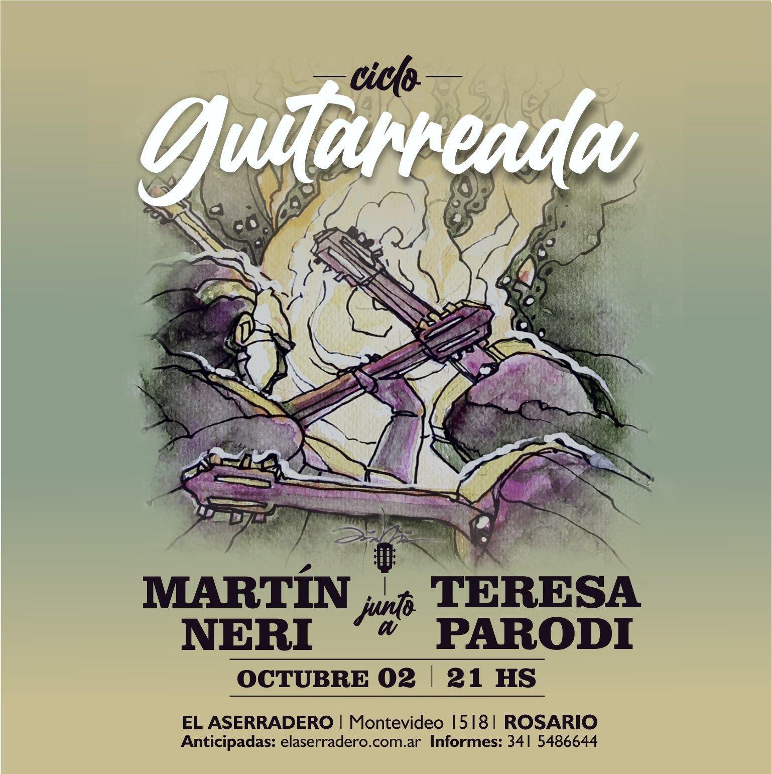 Guitarreada: Martín Neri y Teresa Parodi
