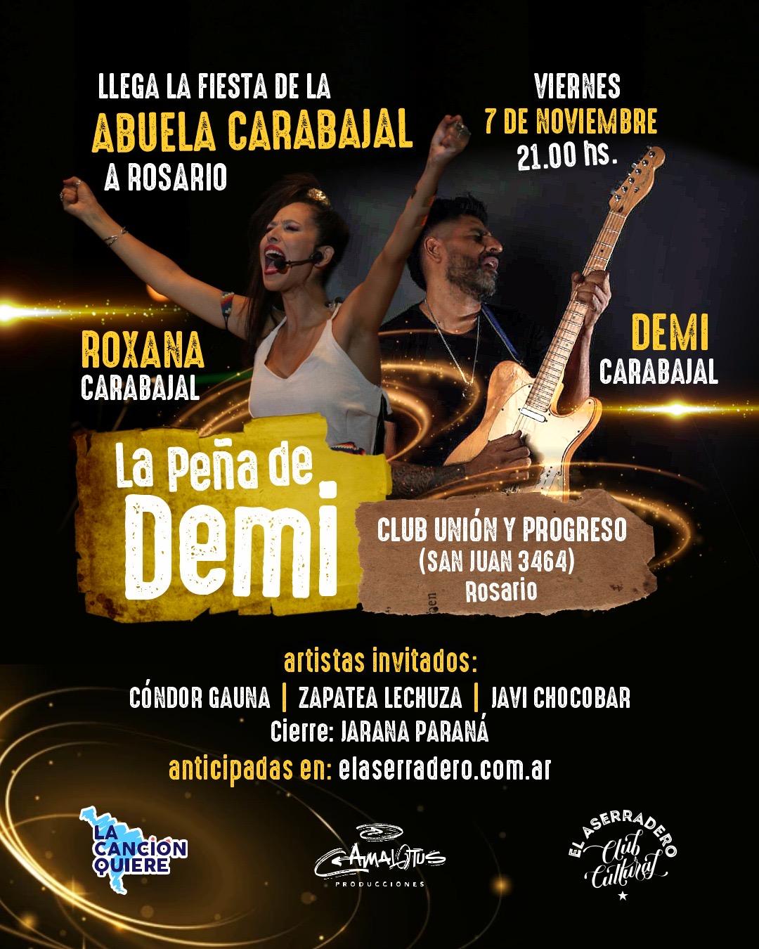 La Peña de Demi: con Roxana y Demi Carabajal