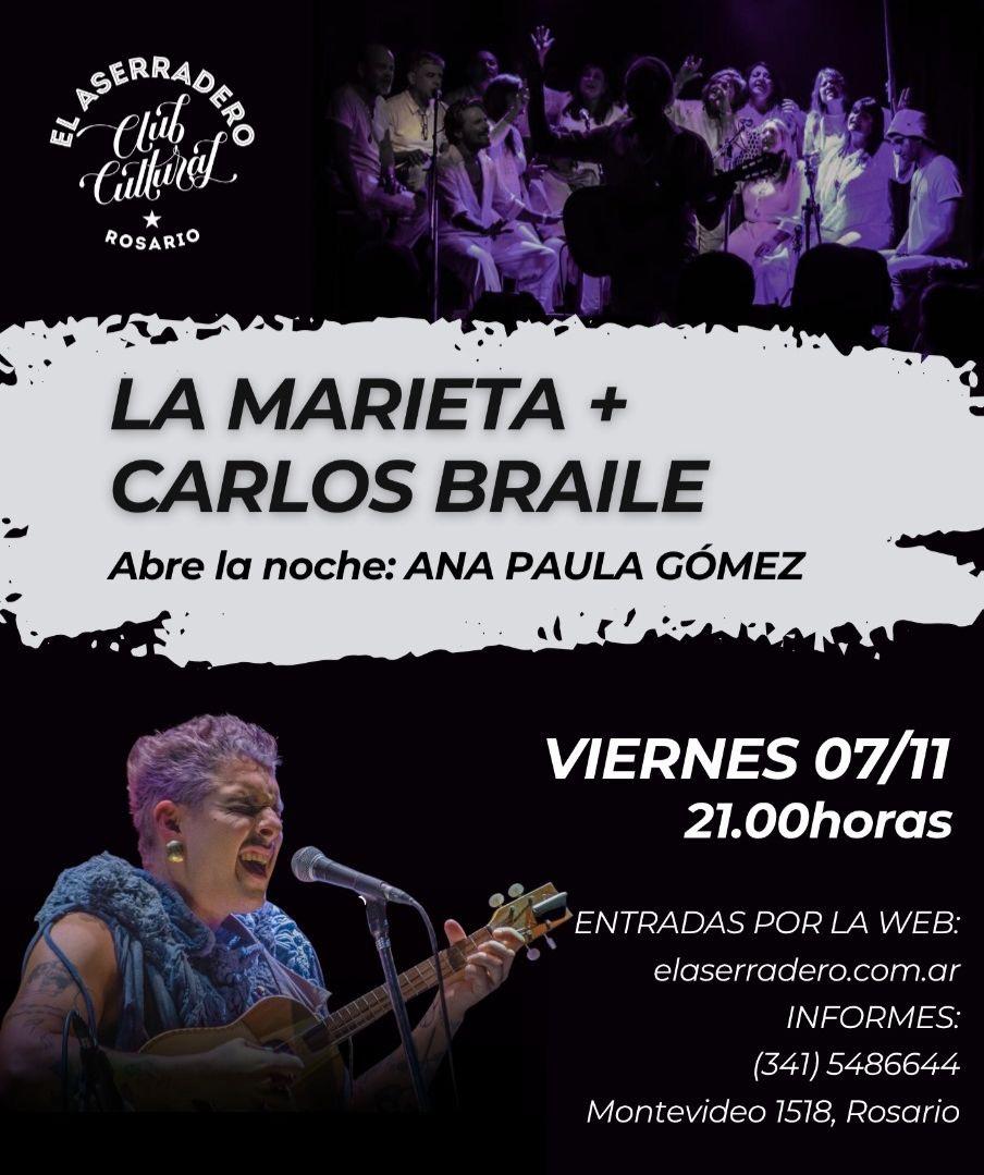 La Marieta + Carlos Braile